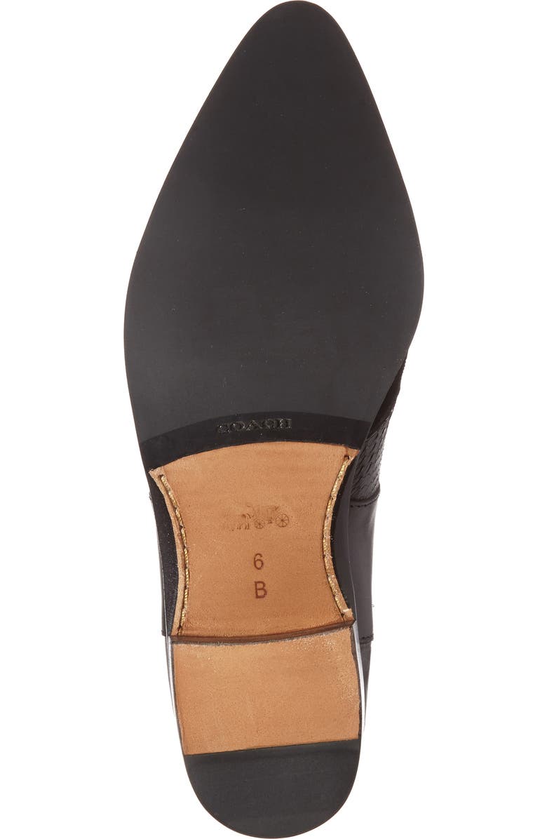 COACH 'Suffolk Patchwork' Pointy Toe Chelsea Boot, Alternate, color,