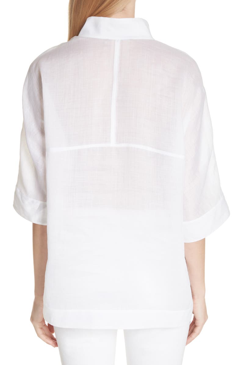Lafayette 148 New York Silvia Blouse, Alternate, color, 