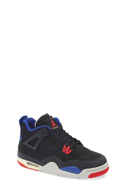 Nike Air Jordan 4 Retro Basketball Sneaker In Black