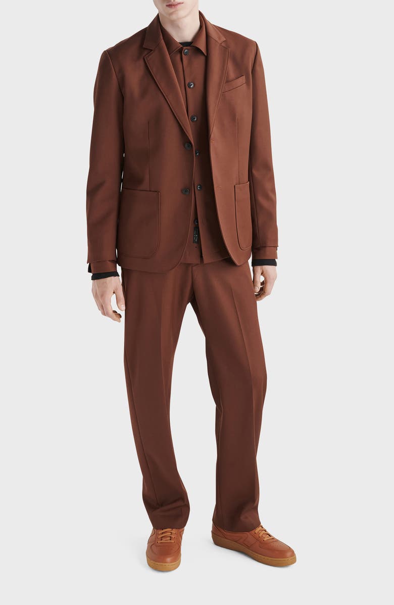 rag & bone Haydon Wool Blend Pants, Alternate, color, 