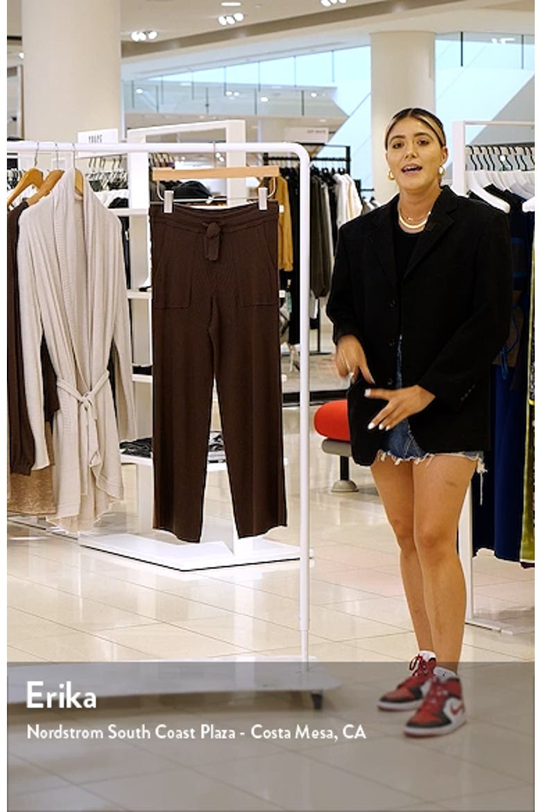 Georgie Rib Wide Leg Crop Pants video