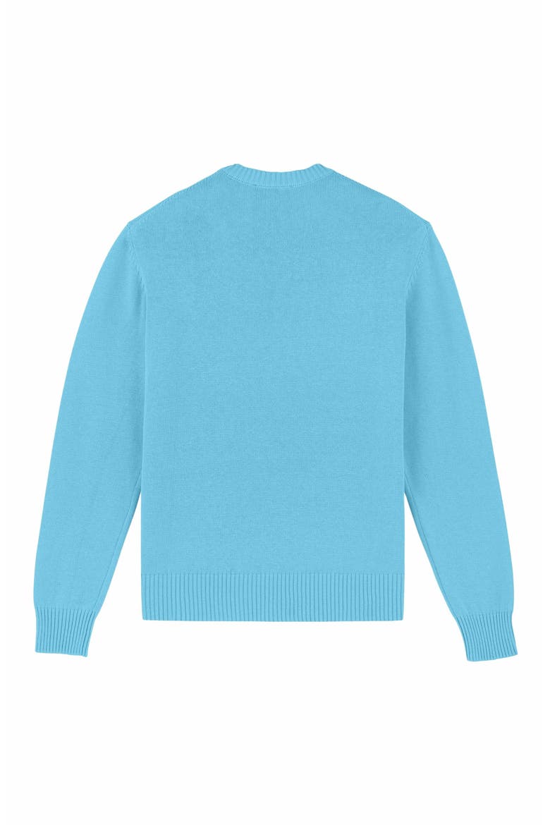 Men's Wool Cashmere Turtle Sweater, Alternate, color, BLEU TROPEZIEN
