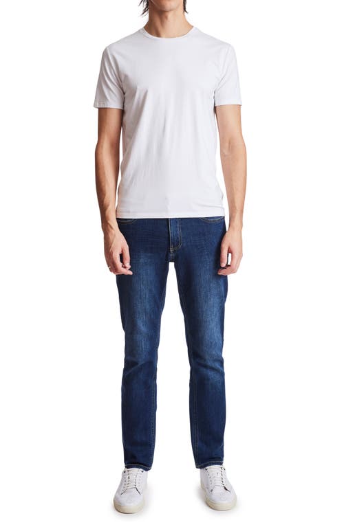 Paisley & Gray Lucas Crewneck T-shirt In White