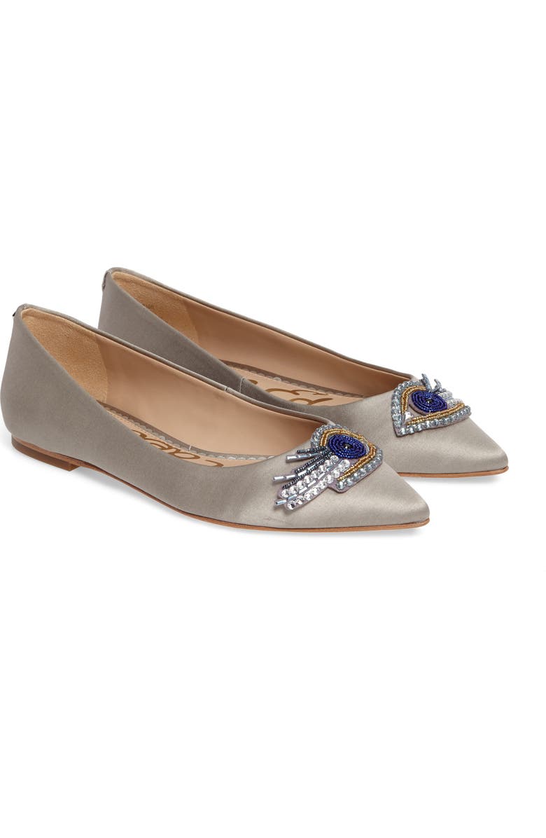 Sam Edelman Rafaella Pointy Toe Ballet Flat, Alternate, color,