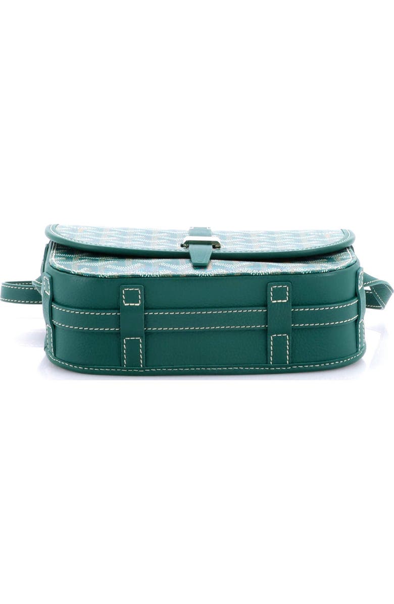 Pre-Owned Goyard Belvedere II Messenger Bag Coated Canvas PM, Alternate, color, Green