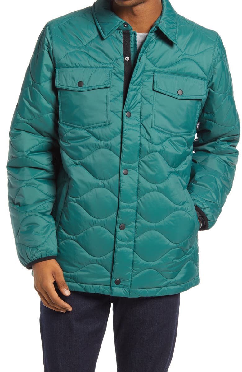 Vans Water Repellent Quilted Jacket, Alternate, color,