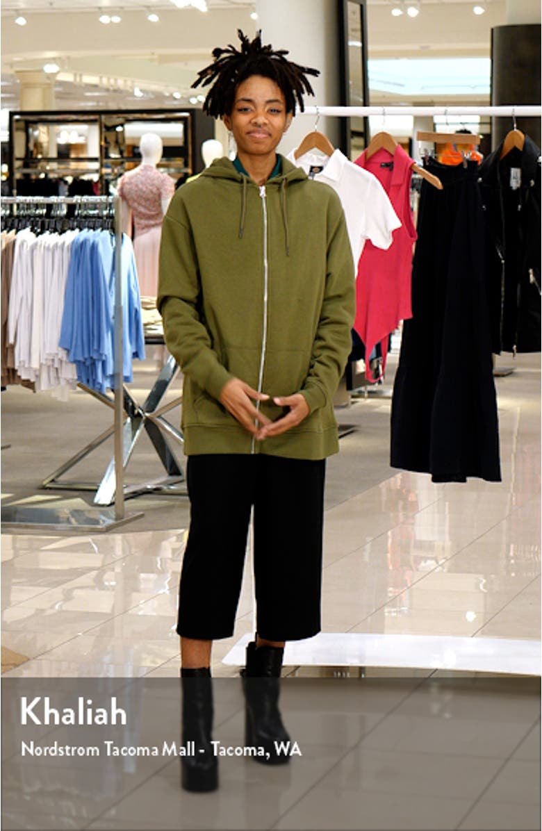 Oversize Zip Hoodie, sales video thumbnail