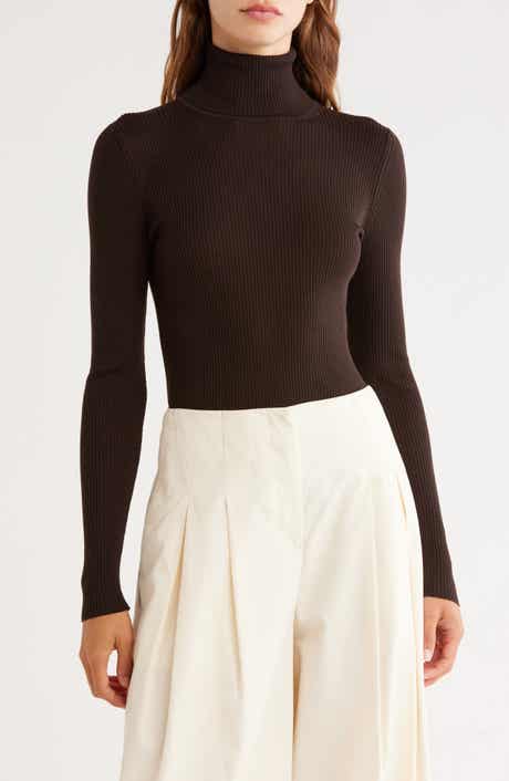 TWP Wool Knit Turtleneck Top