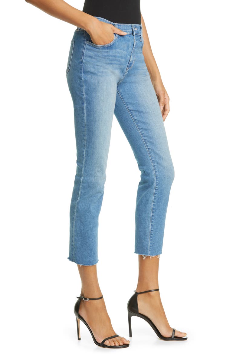 Sada High Waist Crop Slim Jeans, Alternate, color, CAMDEN