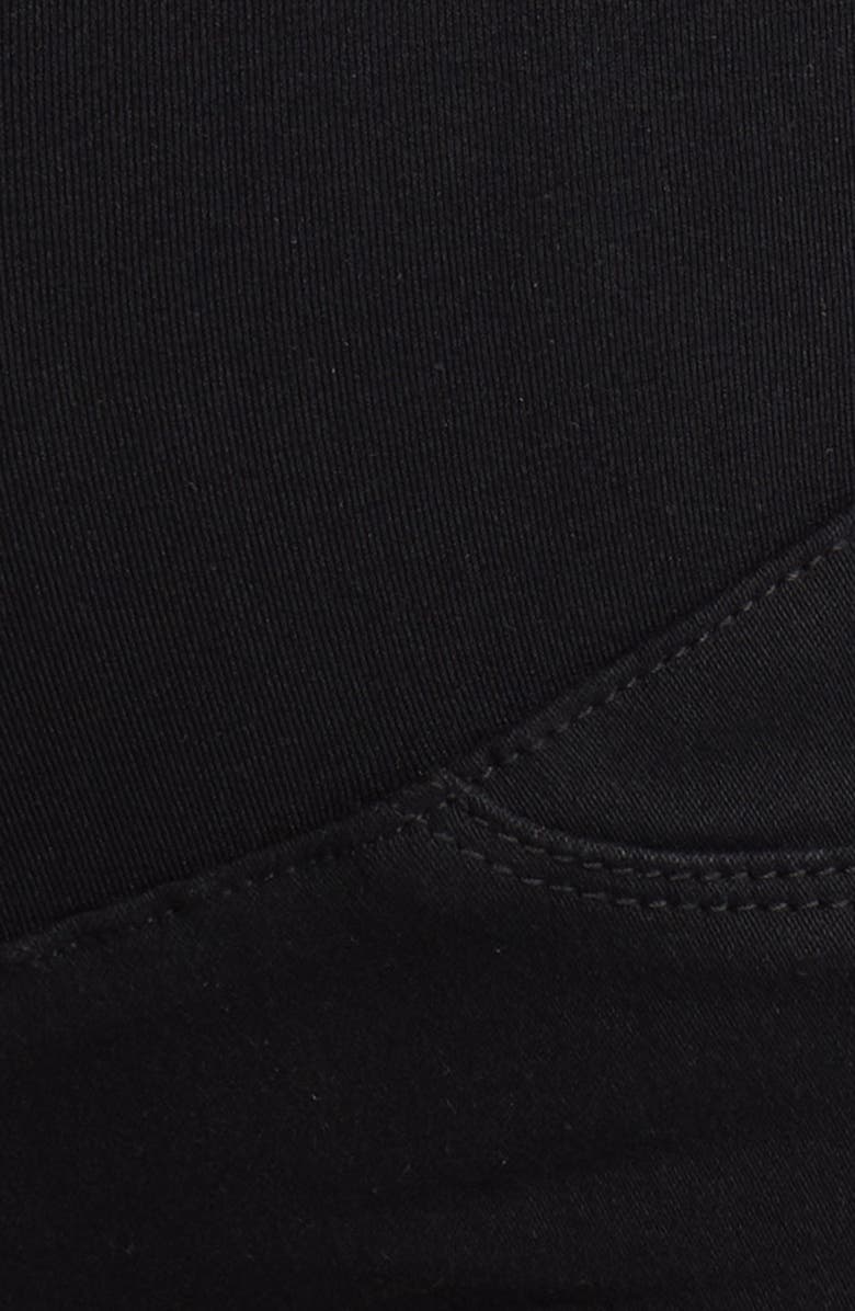 1822 Denim Belly Band Maternity Denim Shorts, Alternate, color, 