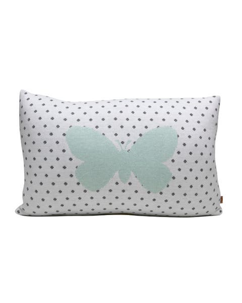 Butterfly Print Pillow