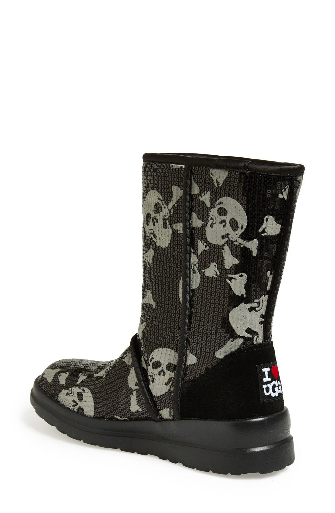 I Heart UGG<sup>™</sup> by UGG<sup>®</sup> Australia 'I Heart Kisses' Short Boot, Alternate, color, 