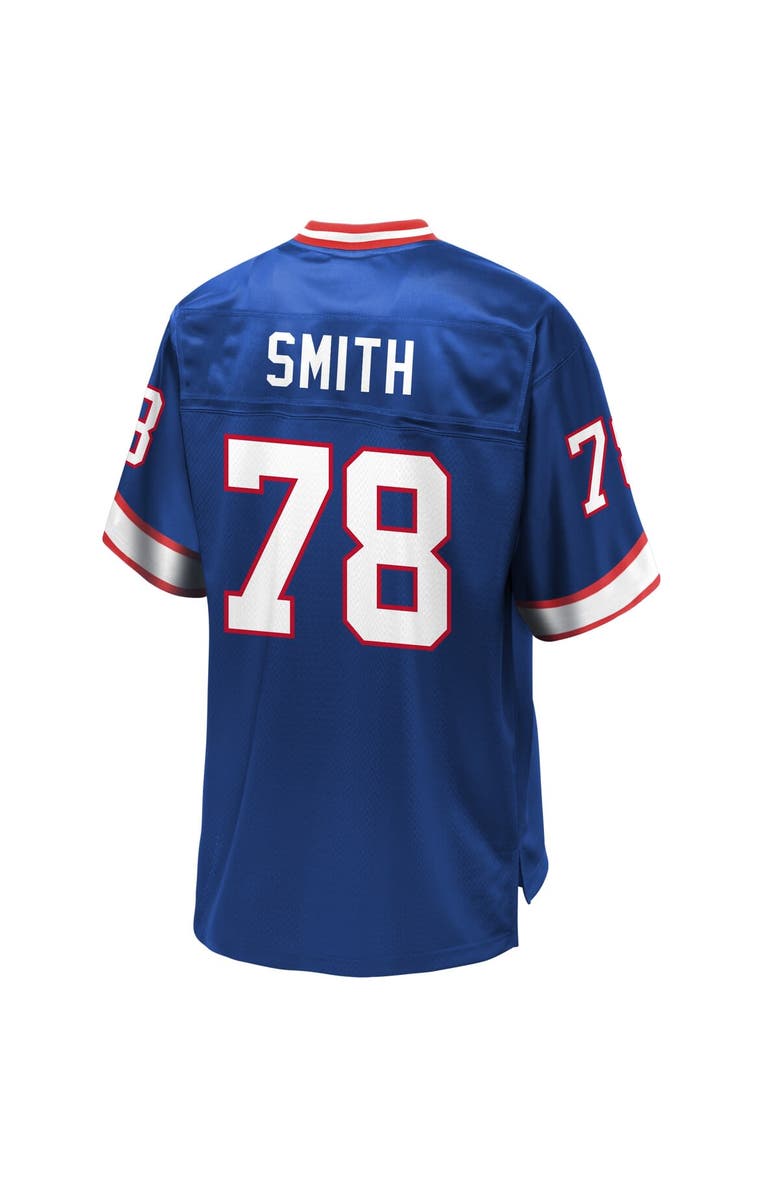 FANATICS Men's NFL Pro Line Bruce Smith Royal Buffalo Bills Retired Player Replica Jersey, Alternate, color,