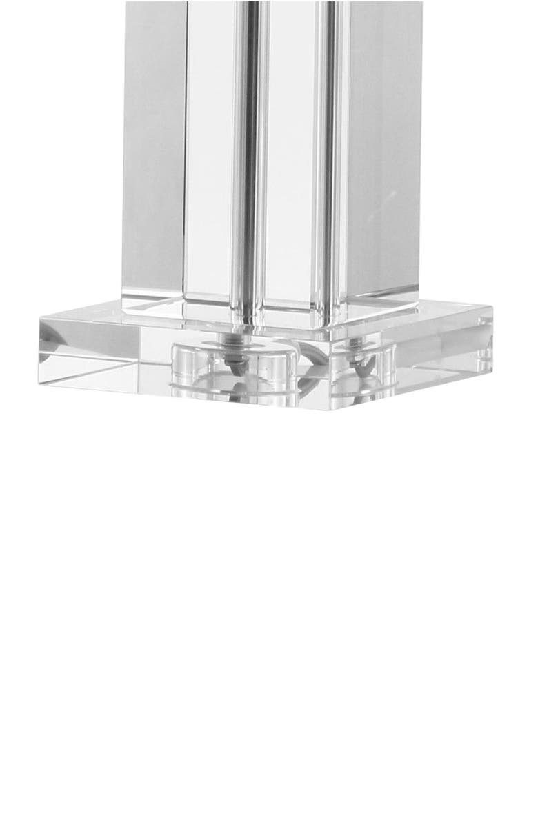 JONATHAN Y Charlotte 28.5" Crystal LED Table Lamp, Clear, Alternate, color, Clear