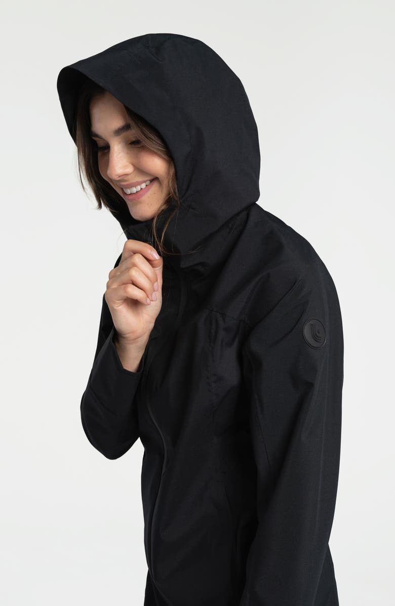 Lole Element Long Rain Jacket, Alternate, color, 