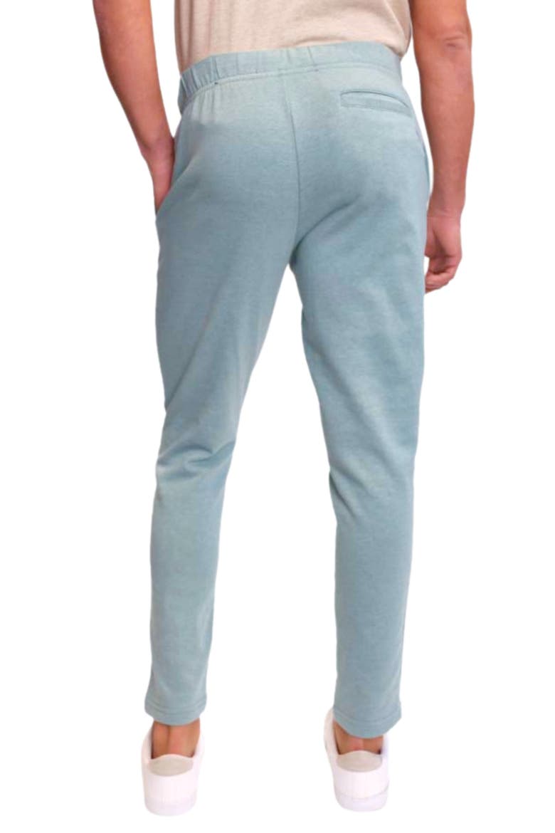 French Terry Drawstring Pants, Alternate, color, AQUA