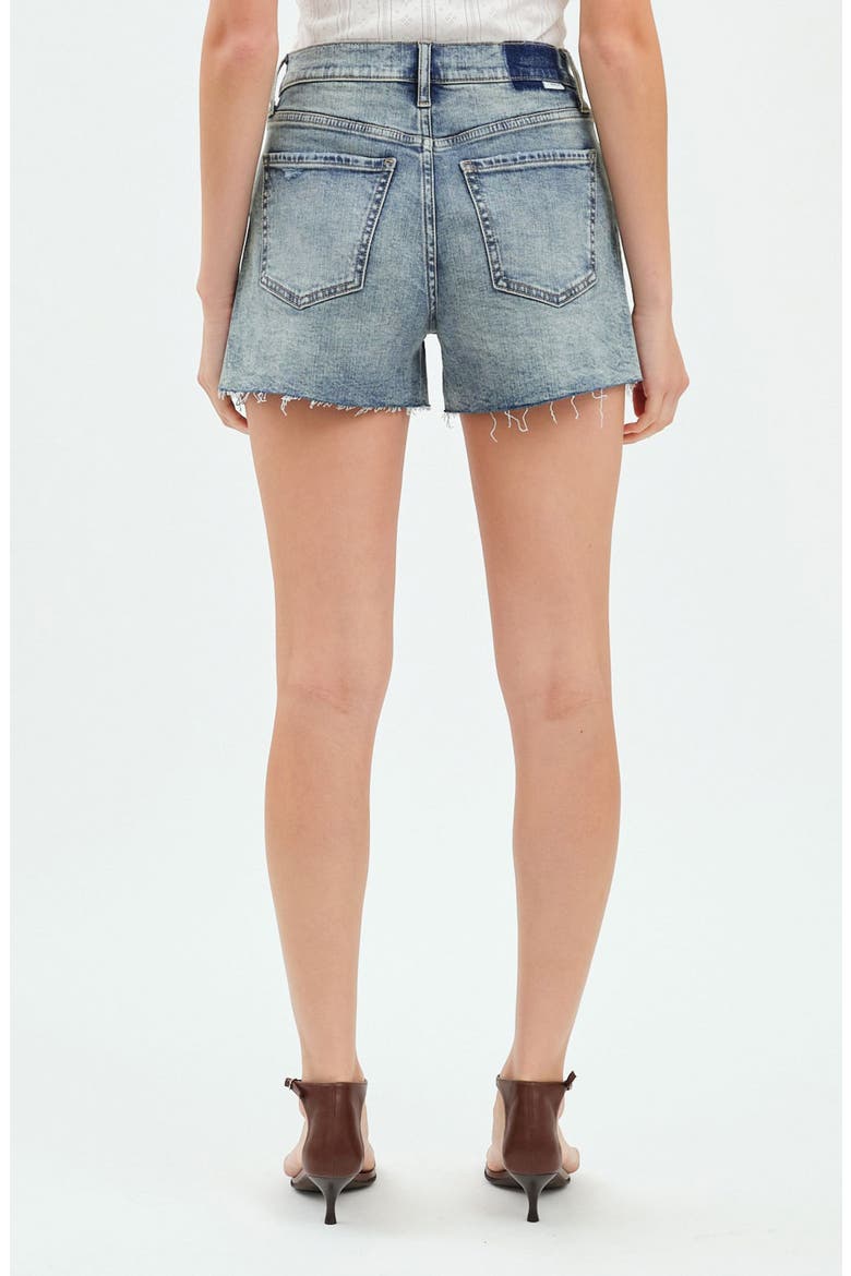 Sedona High Waist Cutoff Denim Shorts, Alternate, color, NEW FLAME