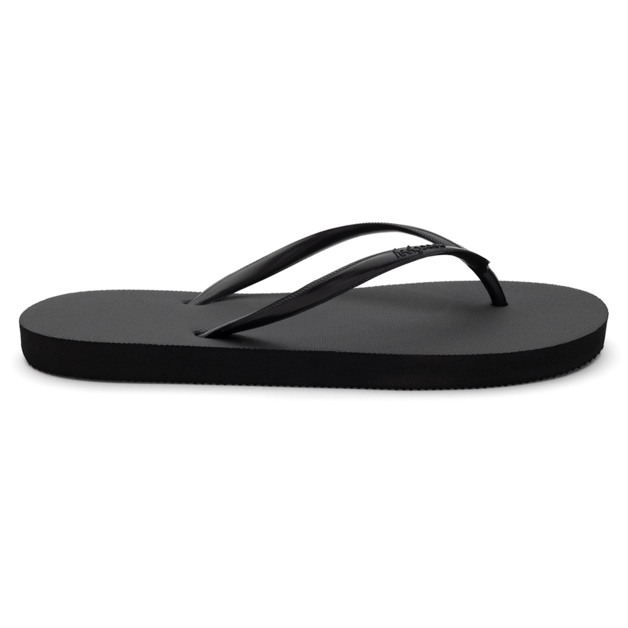 Feelgoodz Women's Slimz Core Natural Rubber Flip-Flop Thong Sandals, Alternate, color, Shadow