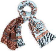 SAACHI Wild Paisley Reversible Scarf
