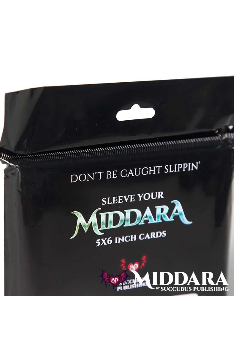 Middara The Sexiest Sleeves 100Pk Clear Card Protectors, Alternate, color, Multicolored