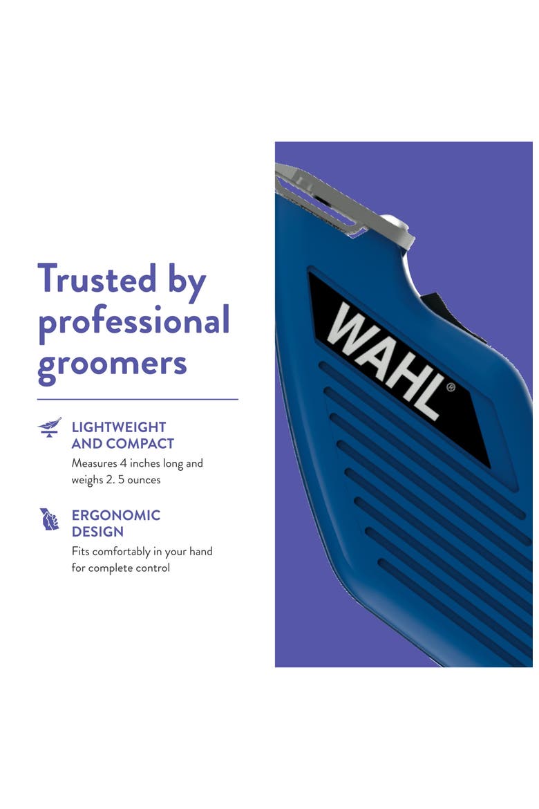 Pocket Pro Equine Compact Horse Trimmer and Grooming Kit, Alternate, color, Blue