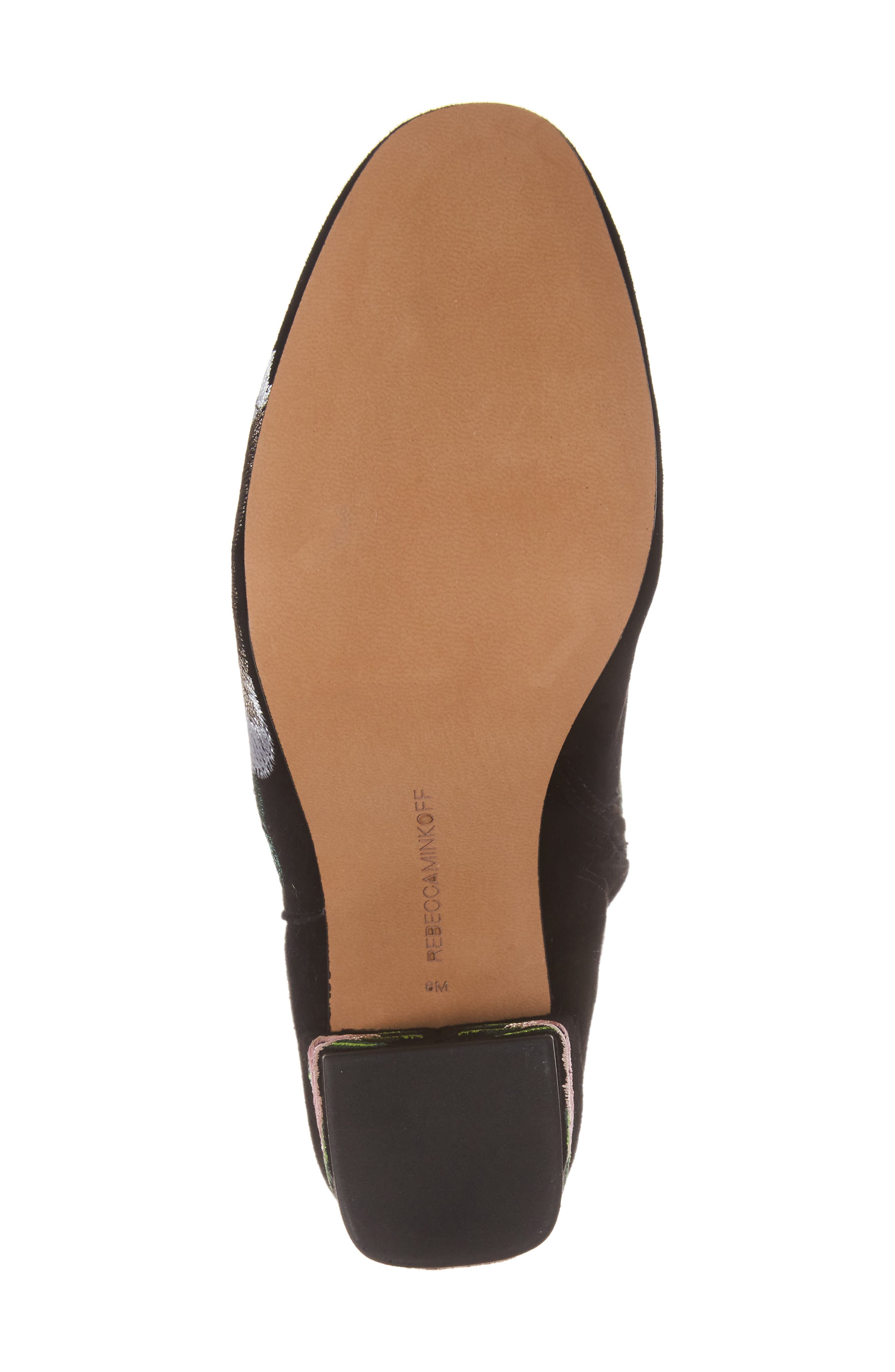 Rebecca Minkoff Bryce Flower Embroidered Bootie, Alternate, color, 
