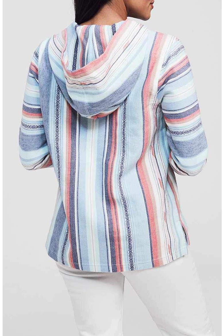 x Doug Good Feather Baja Poncho, Alternate, color, SIERRA PARADISE