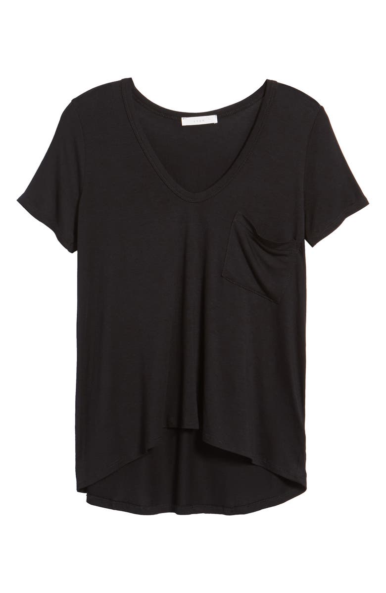 All in Favor Deep-V Neck Tee, Main, color, 