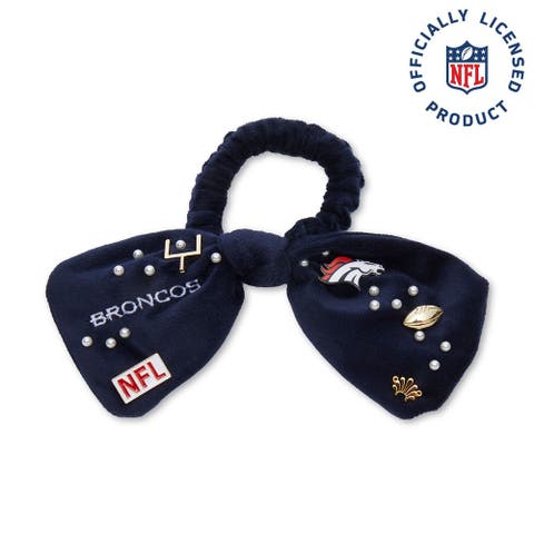 Denver Broncos Bow Scrunchie