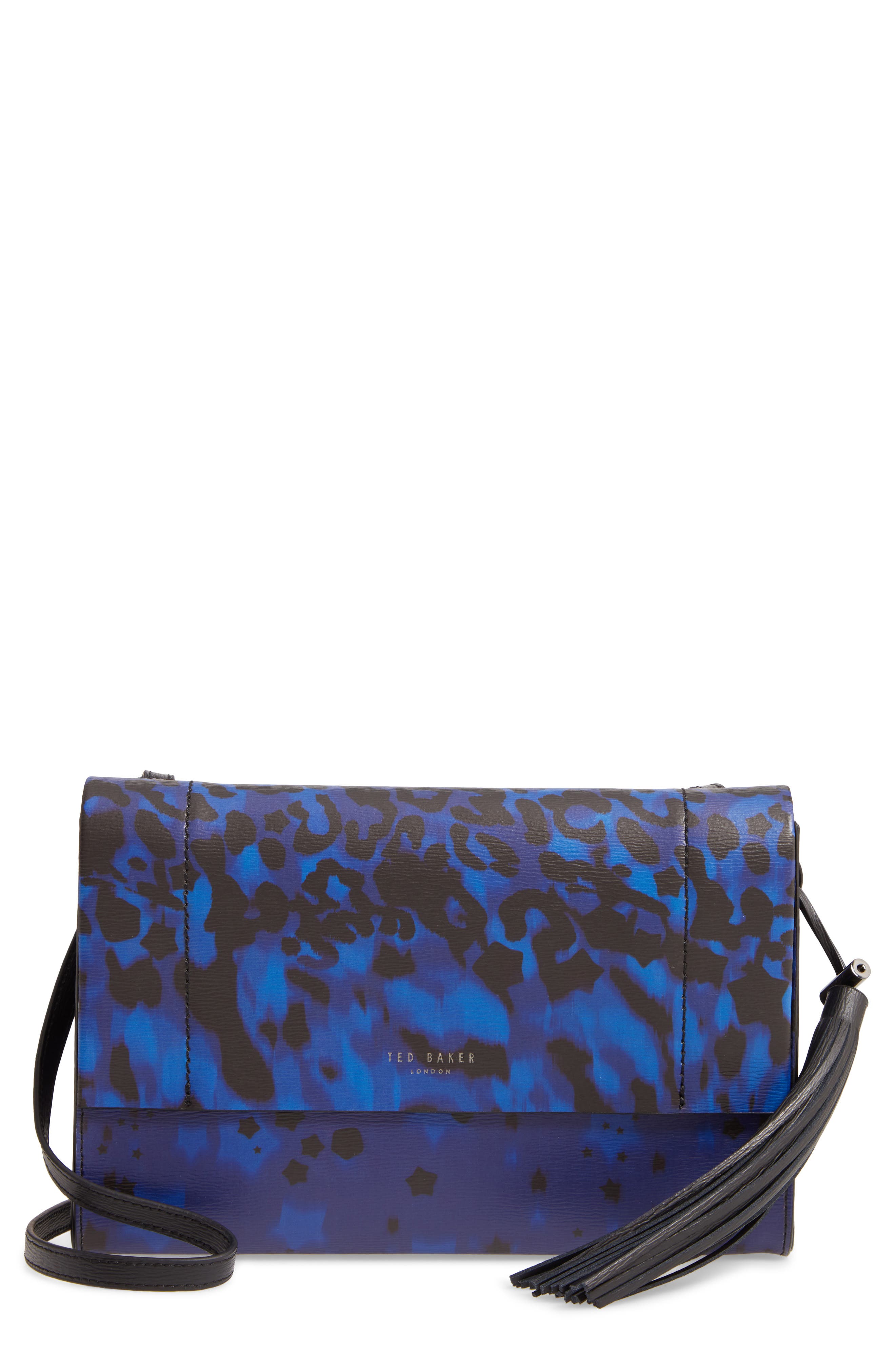 Ted Baker London Lleon Topaz Crossbody Bag, Main, color, 