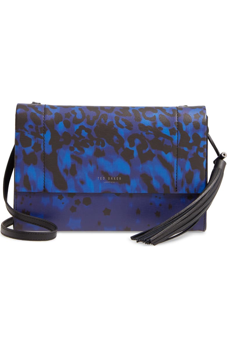 Ted Baker London Lleon Topaz Crossbody Bag, Main, color,