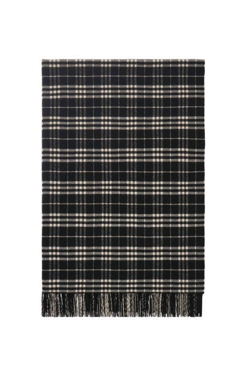 Burberry Check Wool Cashmere Blanket