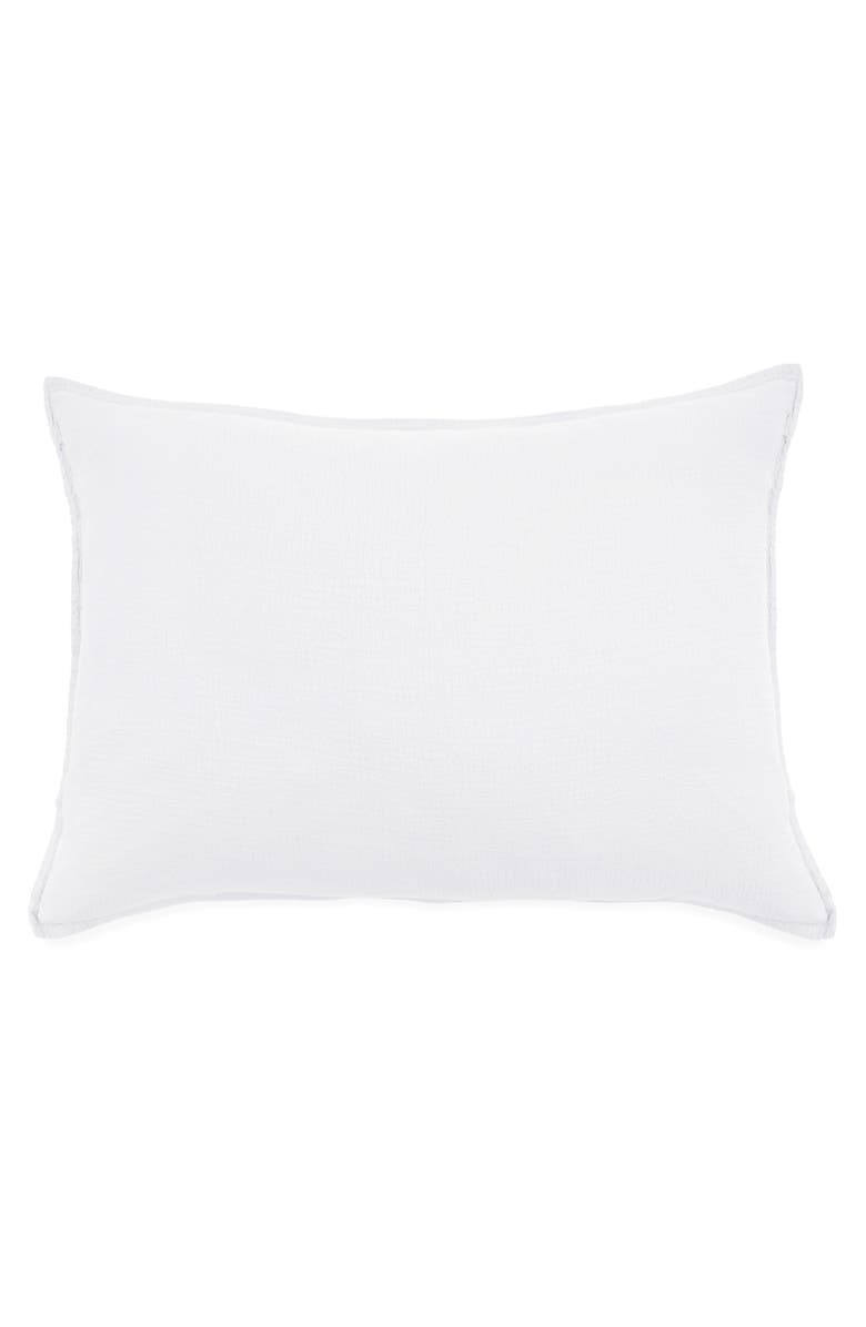 Pom Pom at Home Waverly Big Pillow, Main, color, White