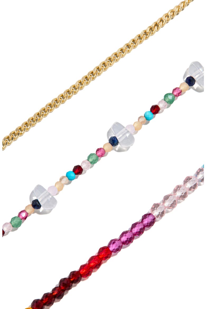 Rowan Semiprecious Layered Bracelet, Alternate, color, MULTI