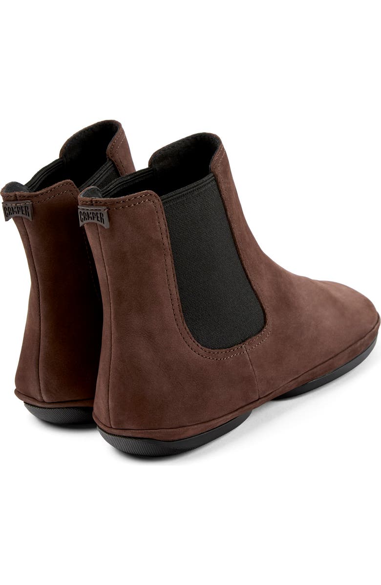 Camper Right Nina Bootie, Alternate, color, Dark Brown