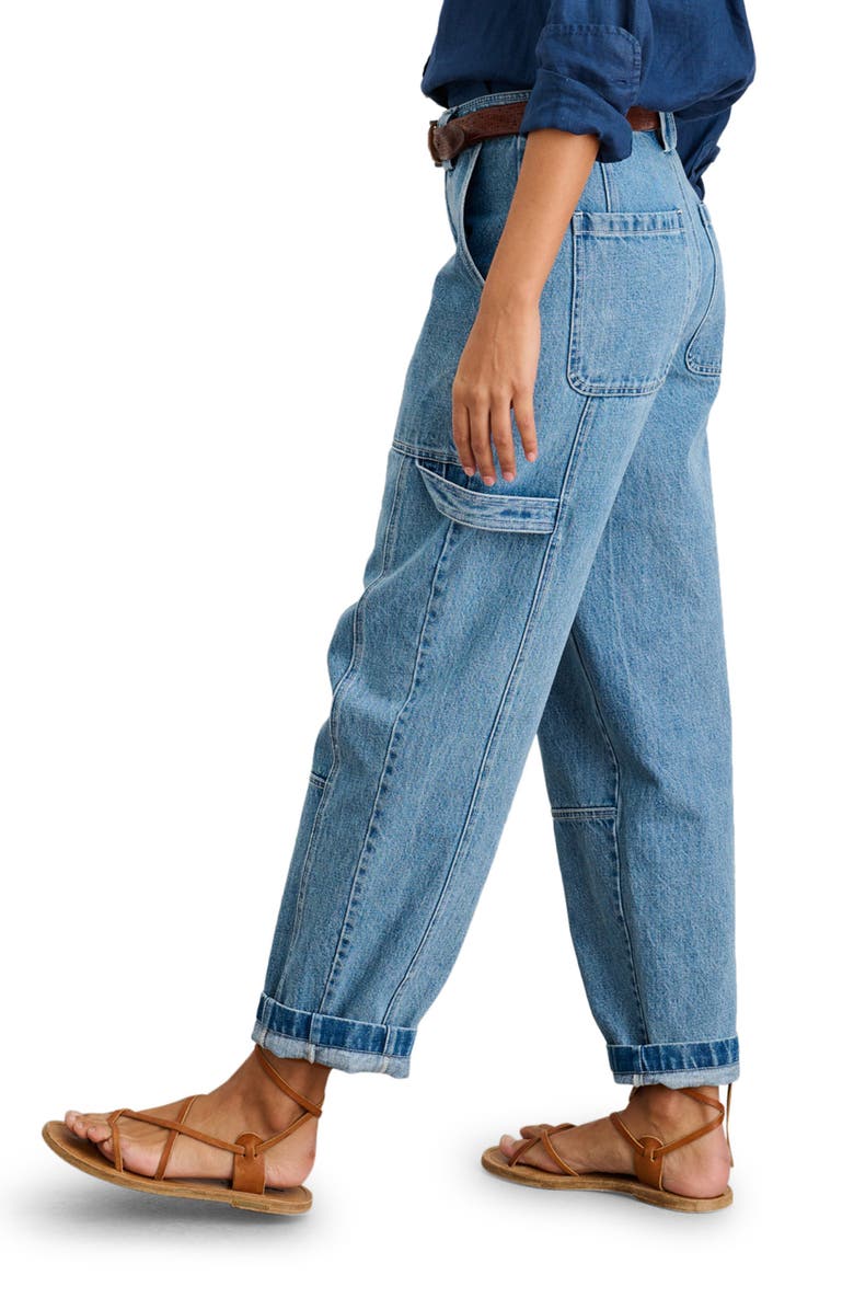 Alex Mill Phoebe Straight Leg Cargo Jeans, Alternate, color,