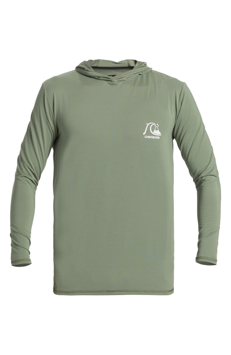 Quiksilver DNA Surf Long Sleeve Hooded Rashguard, Main, color, 