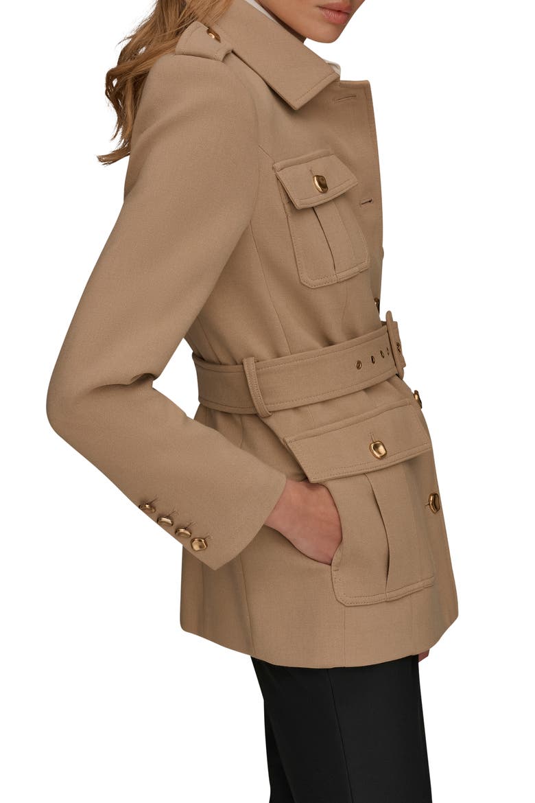 Safari Blazer Jacket, Alternate, color, LIGHT CAMEL