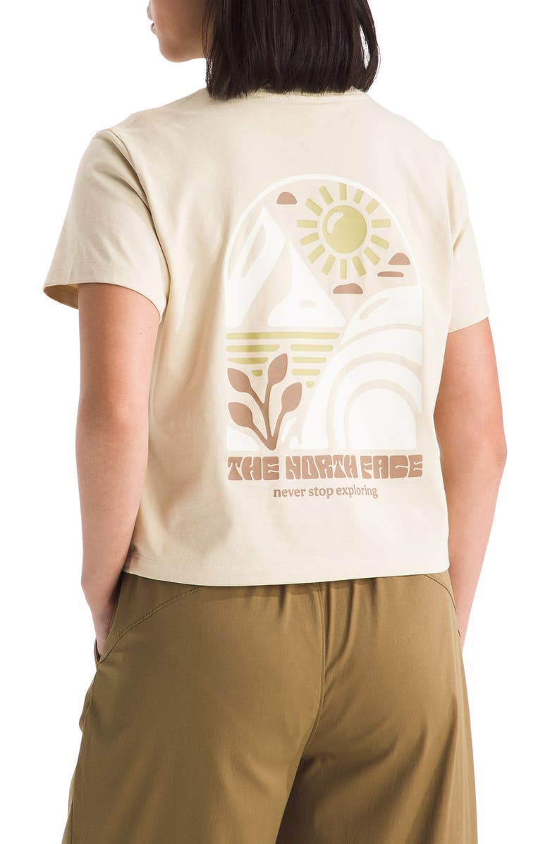 The North Face Cutie Graphic T-Shirt, Alternate, color, Desert Stone