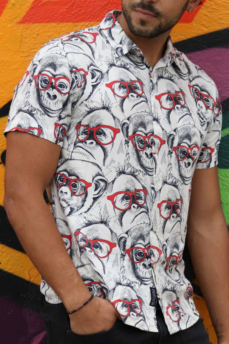 Dr. Yessir - White 7-Seas Button Up - image 2