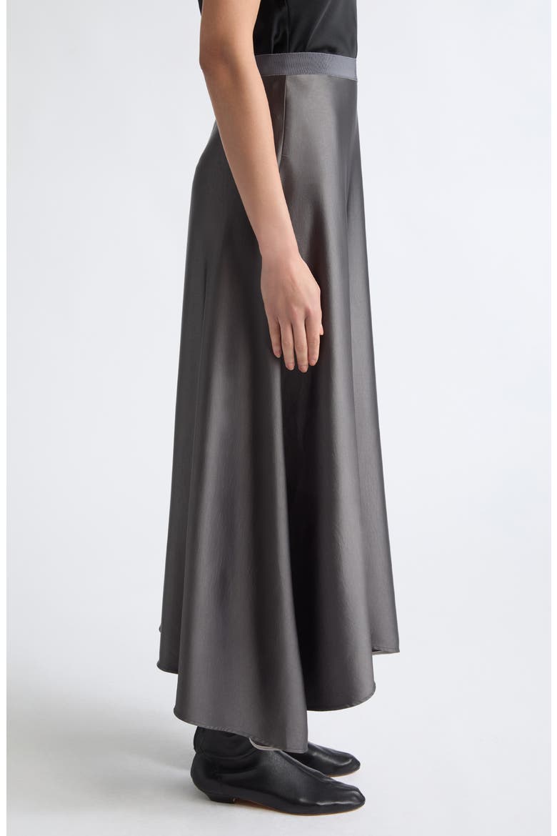 Carina Fluid Midi Skirt, Alternate, color, SLATE GREY