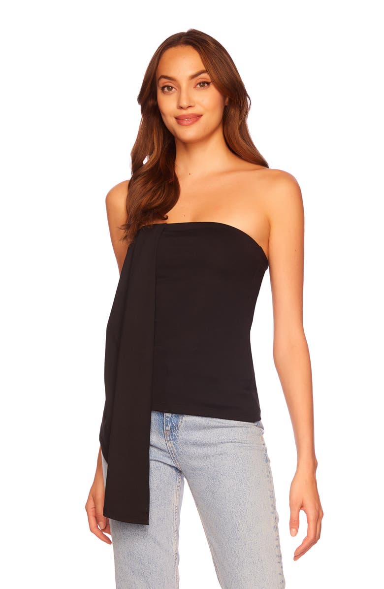 Susana Monaco Front Drape Tube Top, Alternate, color,