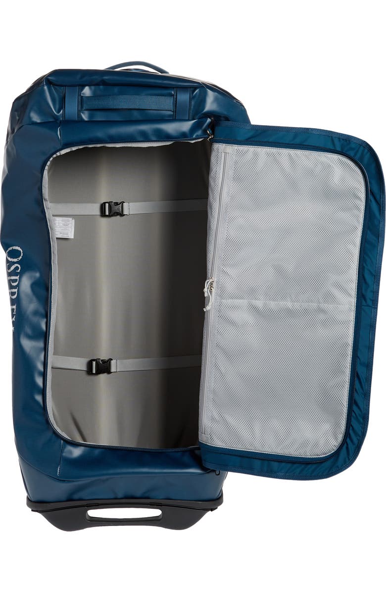 Osprey Transporter 120-Liter Wheeled Duffle Bag, Alternate, color, Venturi Blue