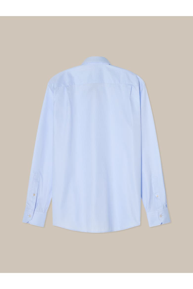 Reynolds Twill Contemporary Fit Shirt, Alternate, color, Light Blue