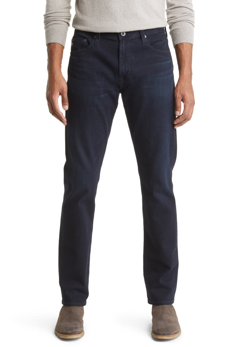 Everett Slim Straight Leg Jeans, Main, color, BUNDLED