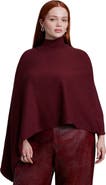 ELOQUII Asymmetric Turtleneck Cape