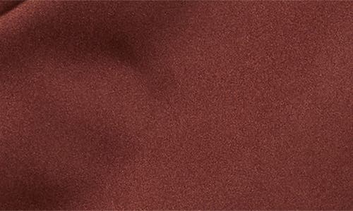 Astr The Label Catrina Satin Miniskirt In Brown