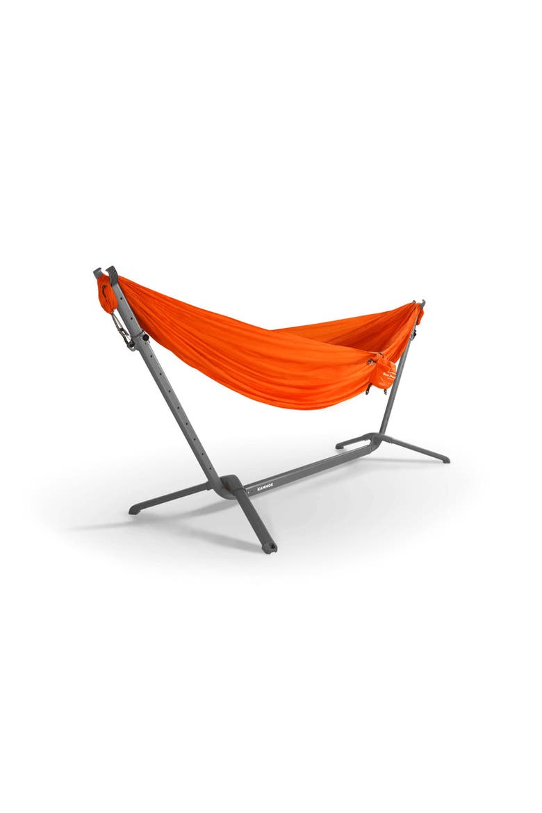 Swiftlet Portable Hammock Stand, Alternate, color, Granite Gray