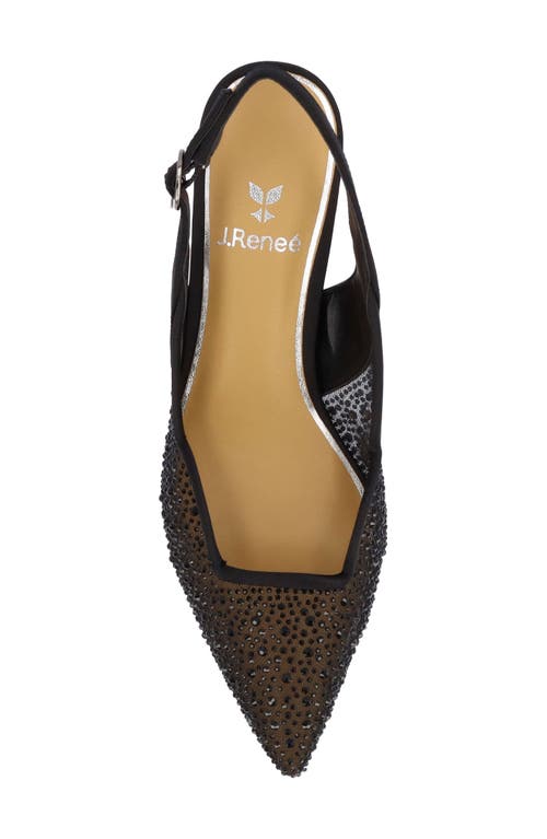 J. RENEÉ J. RENEÉ ALEKSA POINTED TOE SLINGBACK PUMP 