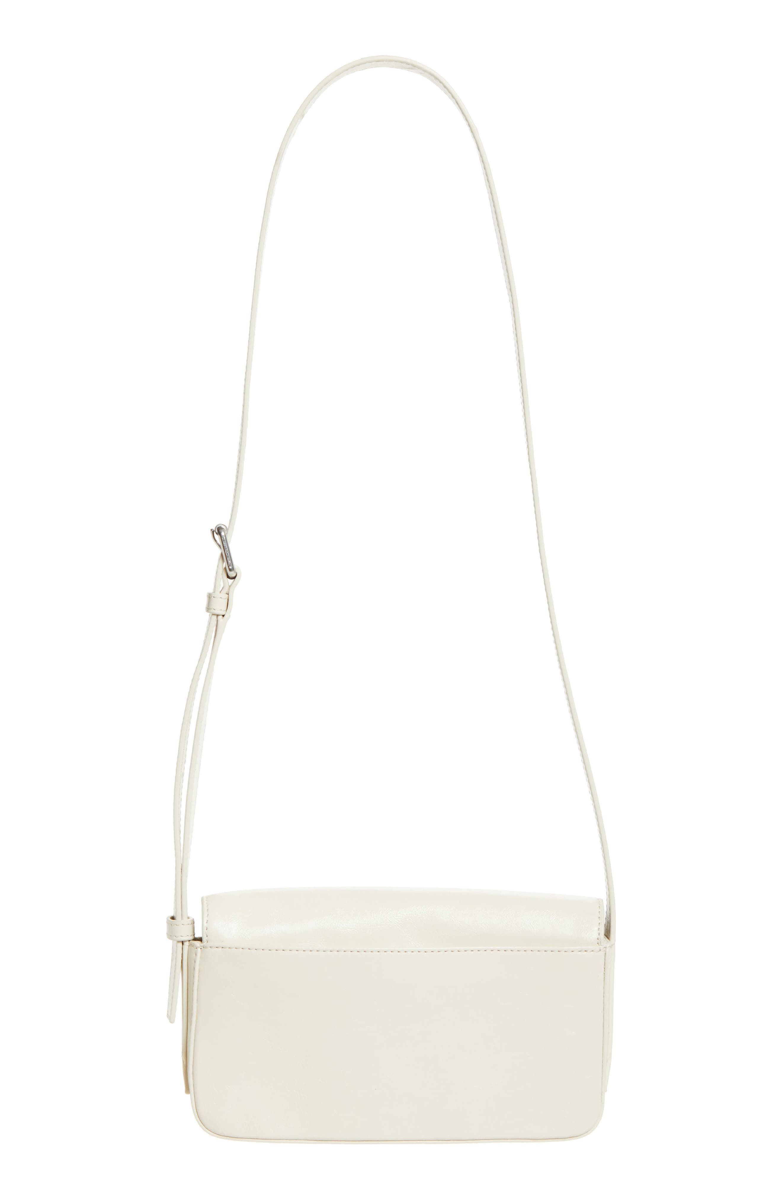 Alexander Wang Punch Leather Crossbody Bag, Alternate, color, Vanilla